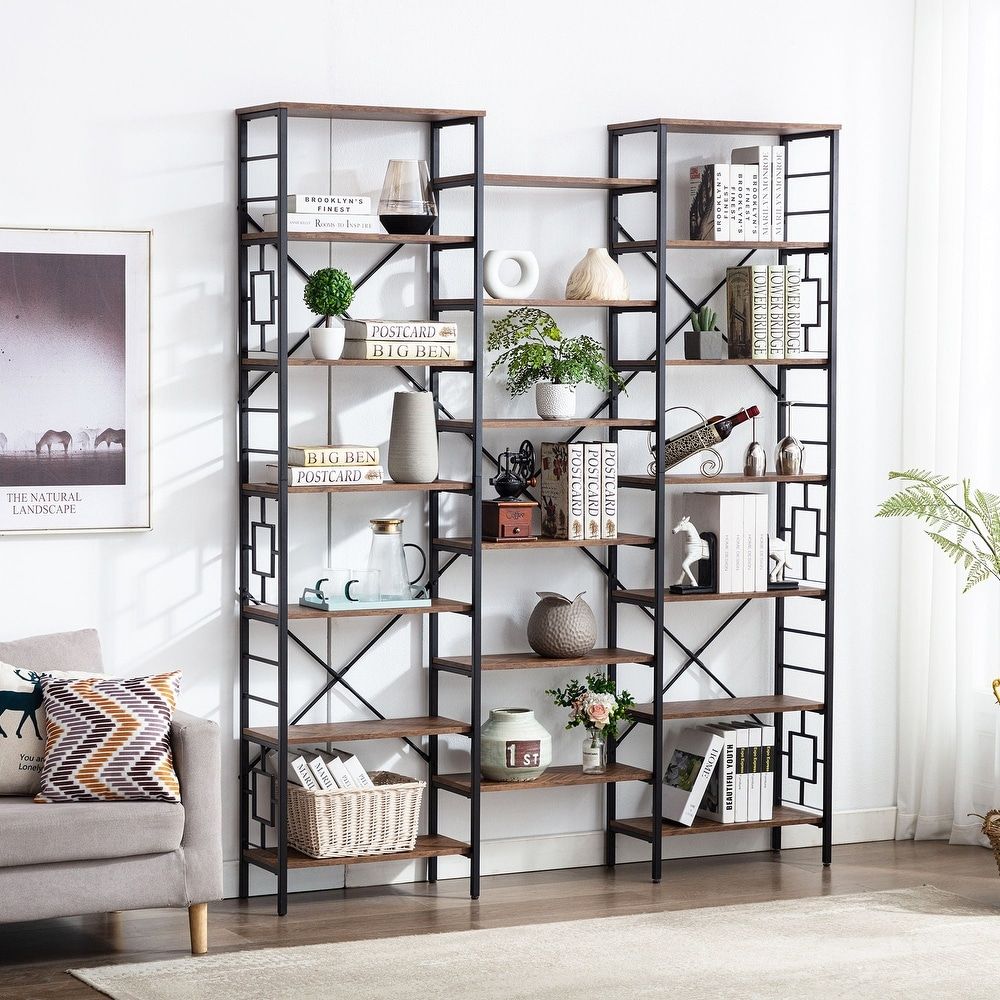 Buy Brown, Oak Finish Bookshelves & Bookcases Online At Overstock | Our  Best Living Room Furniture Deals Intended For Natural Brown Bookcases (View 5 of 15)