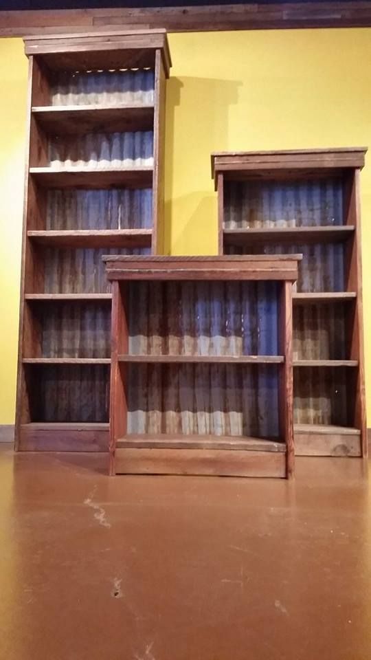 Buy Custom Rustic Reclaimed Barnwood Bookcase / Shelves, Made To Order From  American Woodworx Llc | Custommade For Barnwood Bookcases (View 6 of 15)