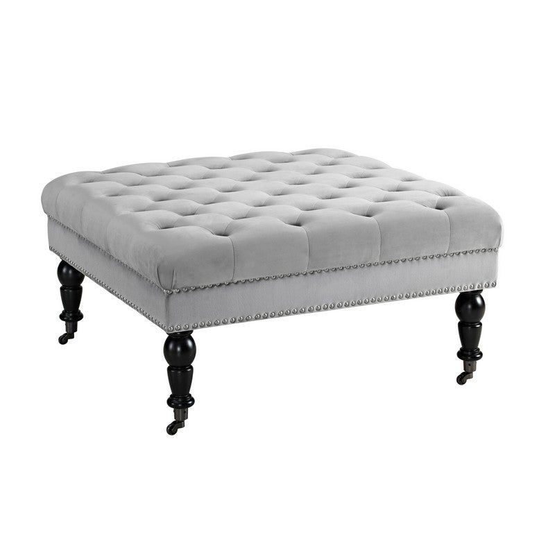 Buy Upholstered Ottomans & Storage Ottomans Online At Overstock | Our Best  Living Room Furniture Deals With Regard To Fabric Upholstered Ottomans (View 5 of 15)