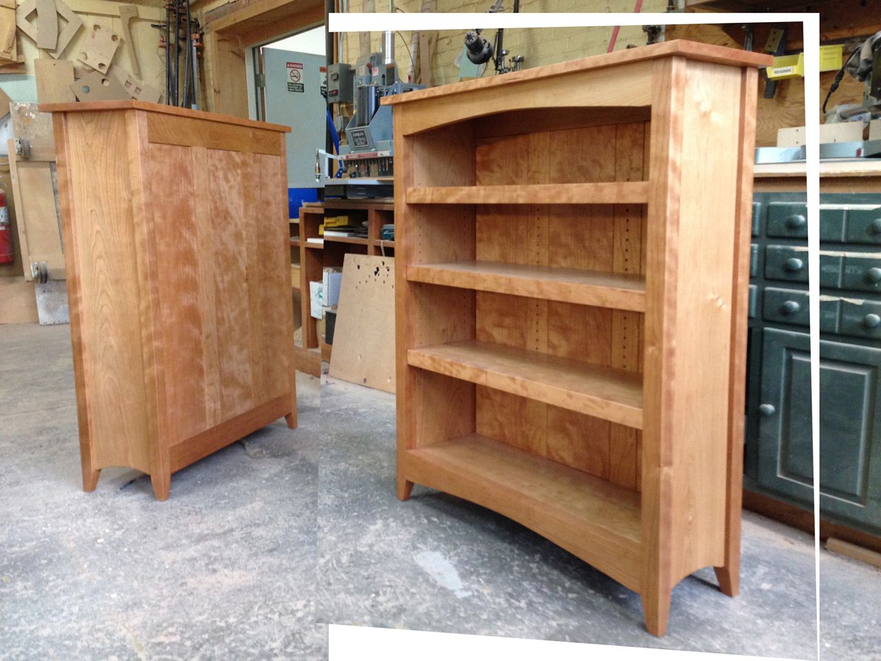 Cherry Bookcase – Bookcase With Adjustable Shelves Within Cherry Bookcases (View 8 of 15)