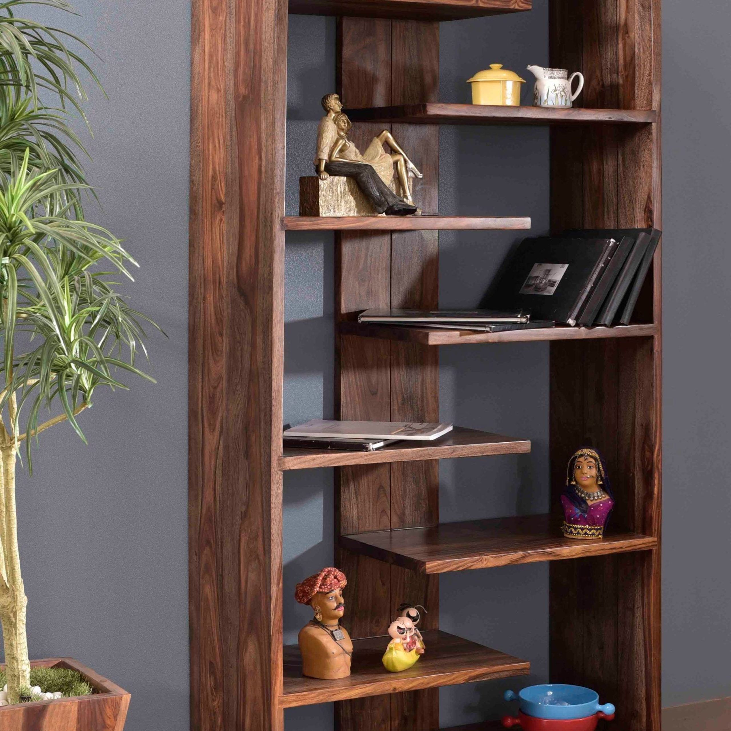 Coast To Coast Brownstone Nut Brown Wood 7 Shelf Bookcase (34 In W X 70 In  H X 14 In D) In The Bookcases Department At Lowes Pertaining To Nut Brown Finish Bookcases (Photo 6 of 15)