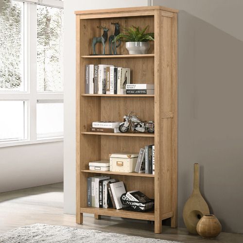 Core Living Natural Akara Bookshelf | Temple & Webster In Natural Brown Bookcases (View 1 of 15)
