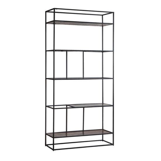 Crossland Grove Harlow Display Unit Bookcase Antique Copper | Robert Dyas Throughout Antique Copper Bookcases (View 9 of 15)