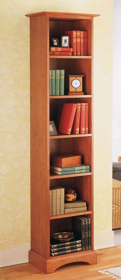 Easy To Build Tower Bookcase | Woodworking Project | Woodsmith Plans Inside Tower Bookcases (View 7 of 15)