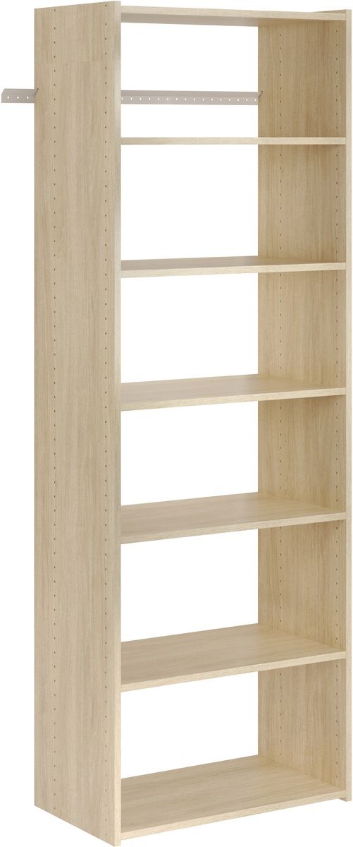 Essential Shelf Tower – Honey Blonde | Easytrack For 14 Inch Tower Bookcases (View 12 of 15)