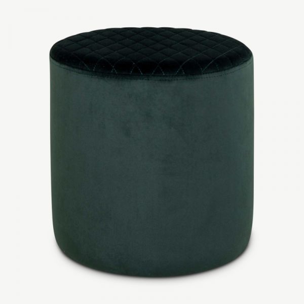 Footstools & Ottoman | Storage Pouffes & Footstools | Interiorr For Dark Green Ottomans (View 5 of 15)