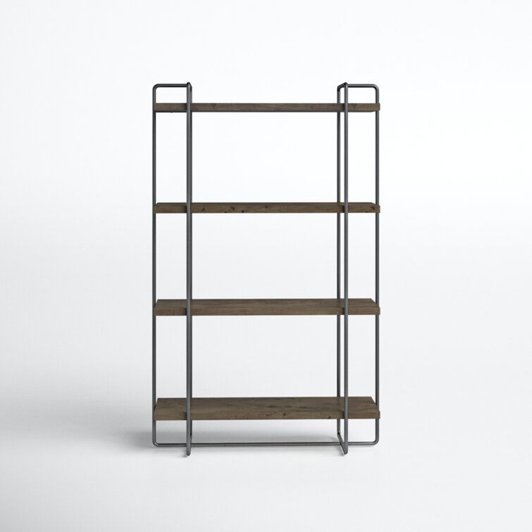 Geffrey Etagere Bookcase | Joss & Main With Regard To Dark Brushed Pewter Bookcases (Photo 2 of 15)