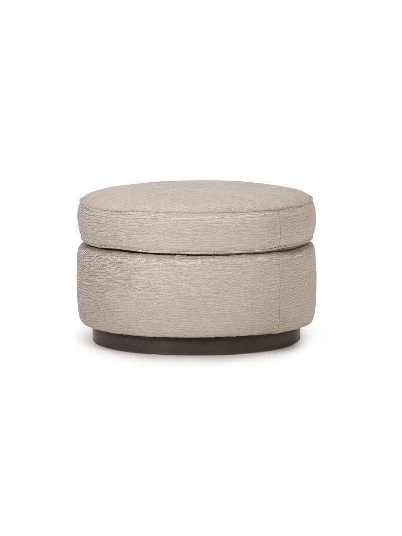 Giro Ottoman – Powell & Bonnell Inside White Lacquer Ottomans (View 13 of 15)