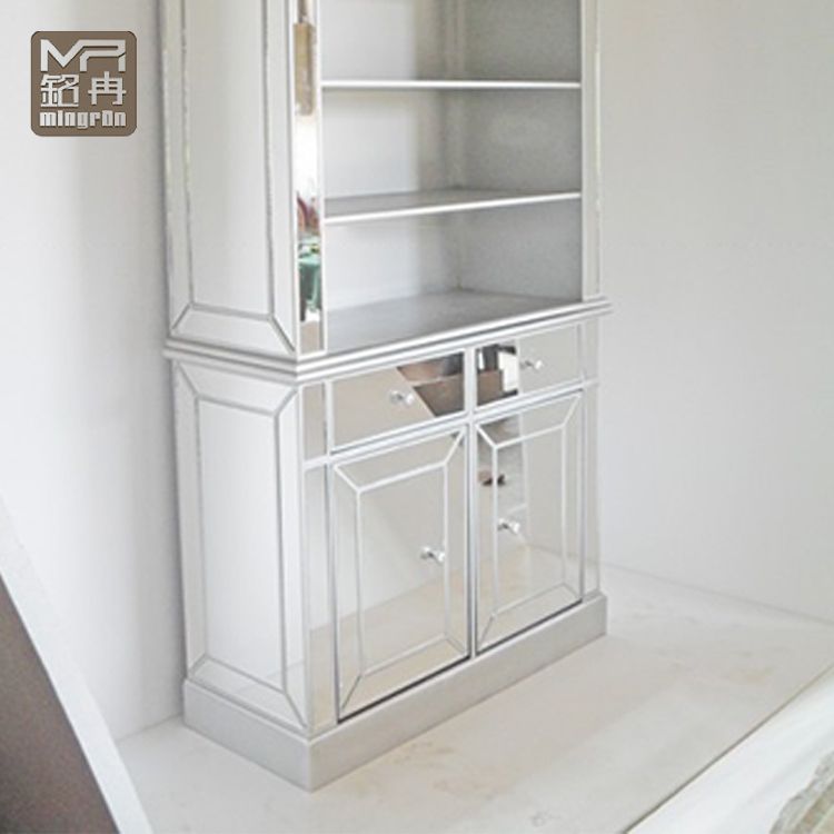 Glass Mirrored Book Case Mirror Display Event Wedding Shelves Furniture –  Buy Modern Mirror Book Case,mirrored Book Shelves,fashional Mirrored  Display Product On Alibaba With Mirrored Glass Bookcases (Photo 15 of 15)