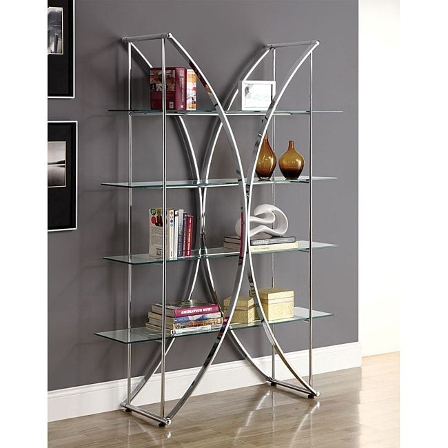 Glass Shelving Units Living Room – Ideas On Foter In Bookcases With Tempered Glass (View 13 of 15)