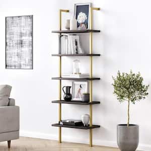 Gold – Bookcases & Bookshelves – Home Office Furniture – The Home Depot Intended For Dark Brushed Pewter Bookcases (View 5 of 15)