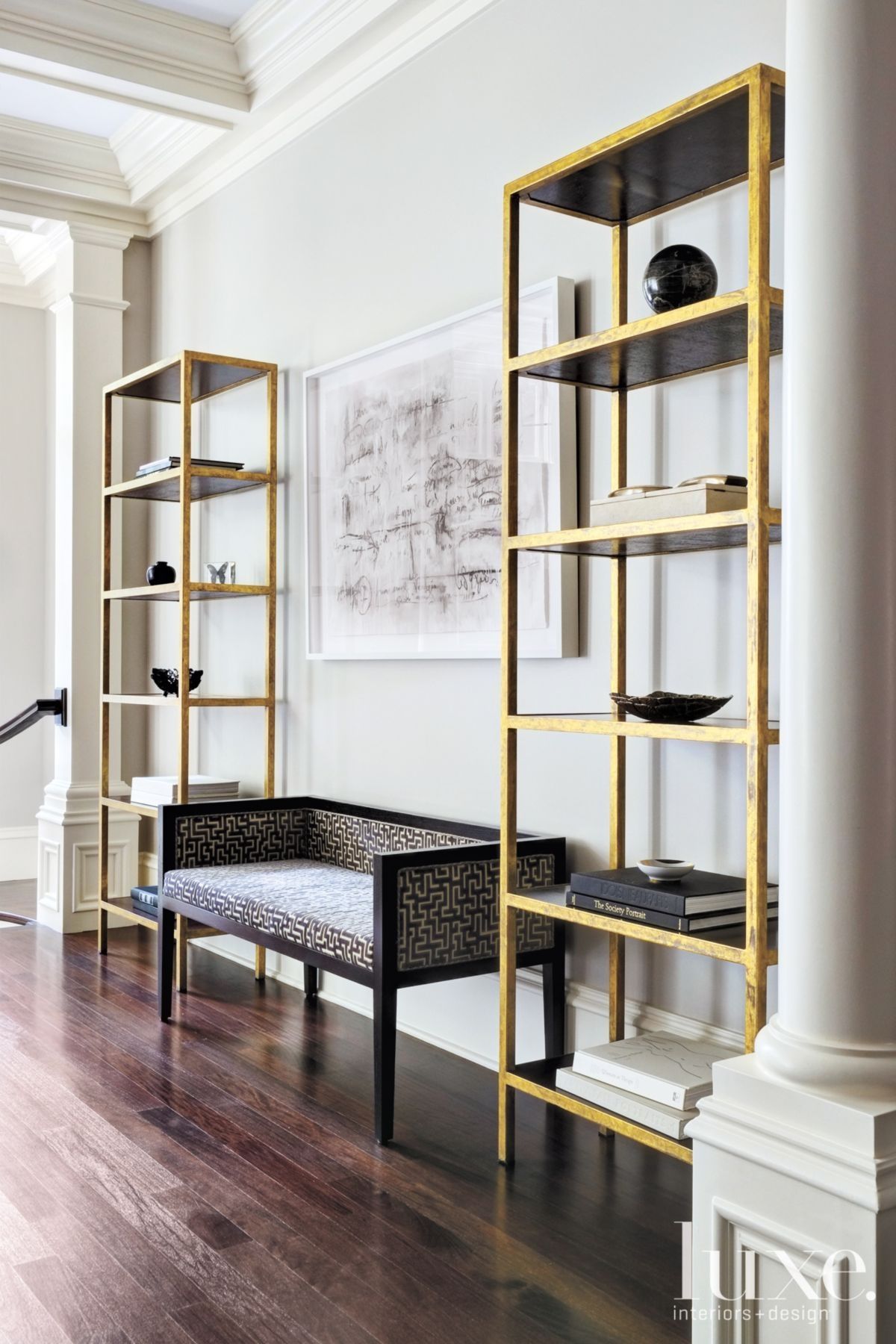 Gold Bookcases – Ideas On Foter With Antique Gold Bookcases (View 6 of 15)