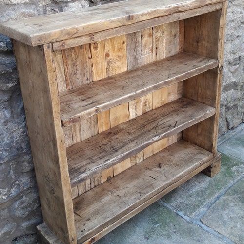 Handmade Solid Wood Bookcase (View 3 of 15)
