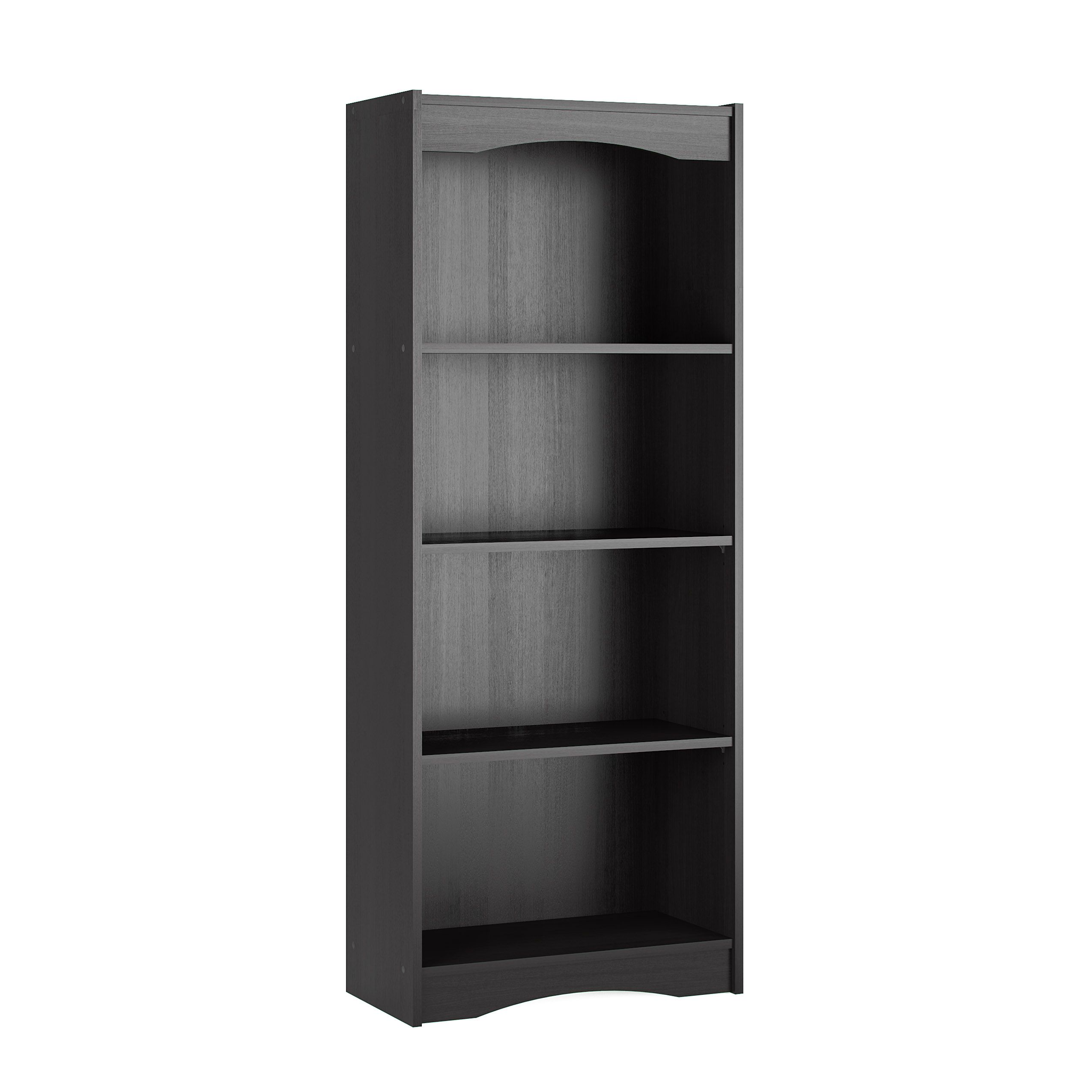Hawthorn 60" Tall Adjustable Bookcase – Walmart Throughout 60 Inch Bookcases (View 2 of 15)
