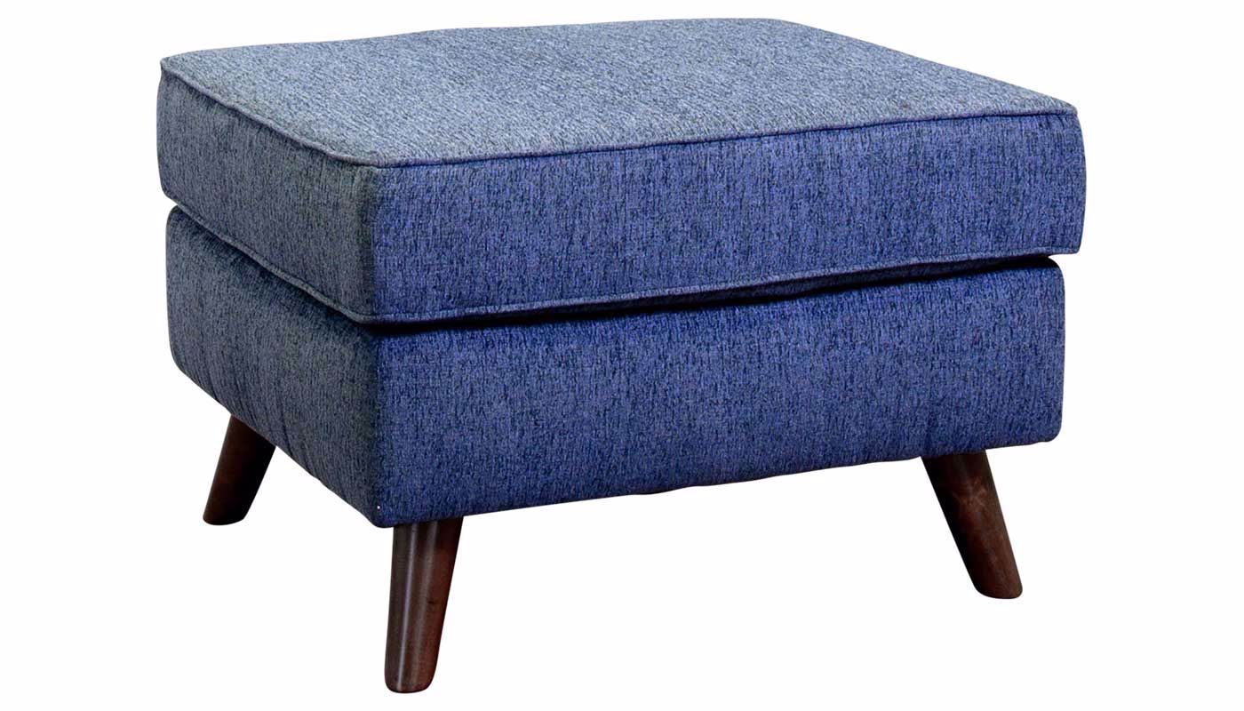 Hollywood Denim Ottoman – Home Zone Furniture – Furniture Stores Serving  Dallas, Fort Worth And Northeast Texas | Mattress Sets, Living Room  Furniture, Bedroom Furniture With Gumdrop Denim Blue Ottomans (View 9 of 15)