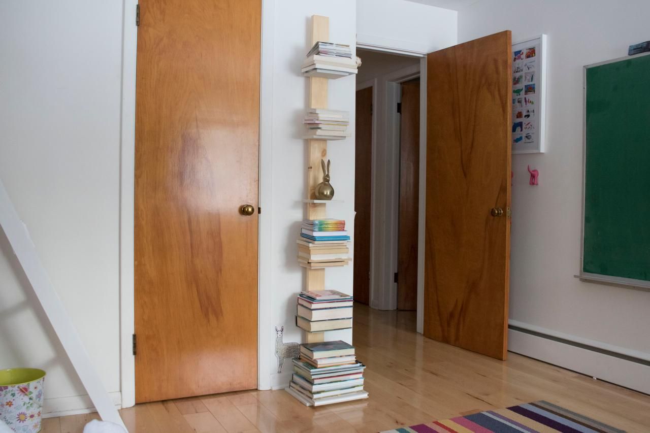 How To Build A Tower Bookshelf | Hgtv Inside Tower Bookcases (View 3 of 15)