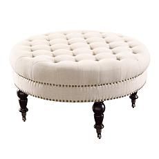 Ivory/off White Ottomans & Benches | Hsn Pertaining To Off White Ottomans (View 3 of 15)