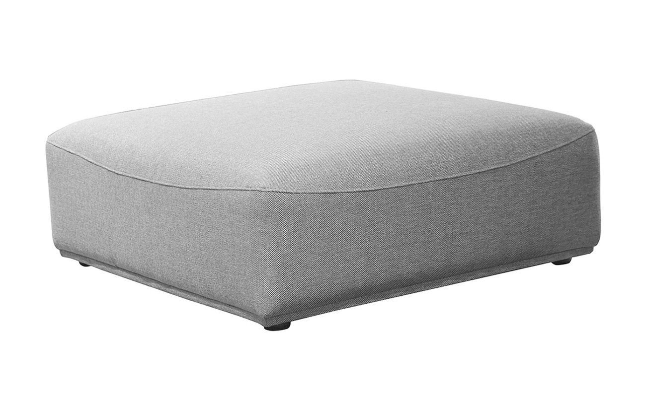 Jefferson Ottoman For Sale At Mobelli In Ottomans With Titanium Frame (View 14 of 15)