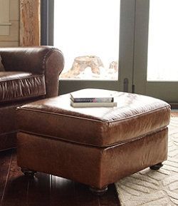 L.l.bean Leather Lodge Ottoman | Chairs & Ottomans At L.l (View 13 of 15)