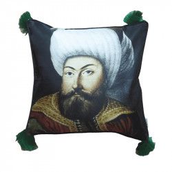 Les Ottomans – The Sultan Silk Cushion Sc05 Intended For Ottomans With Cushion (View 14 of 15)