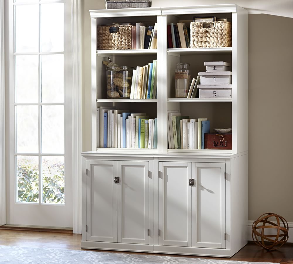 Logan Bookcase | Pottery Barn With Regard To 48 Inch Bookcases (View 13 of 15)