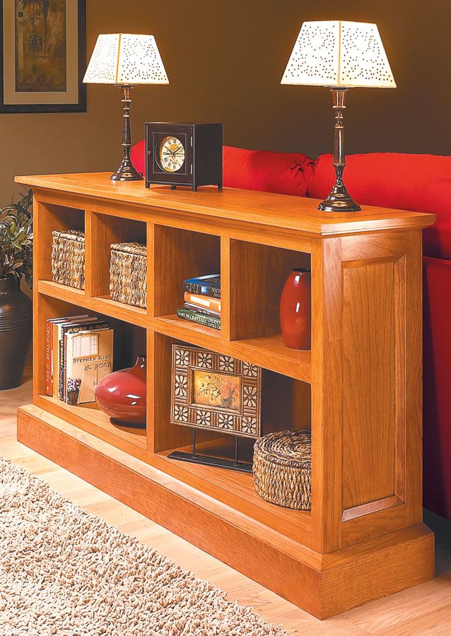 Low Cherry Bookcase | Woodworking Project | Woodsmith Plans With Cherry Bookcases (View 10 of 15)
