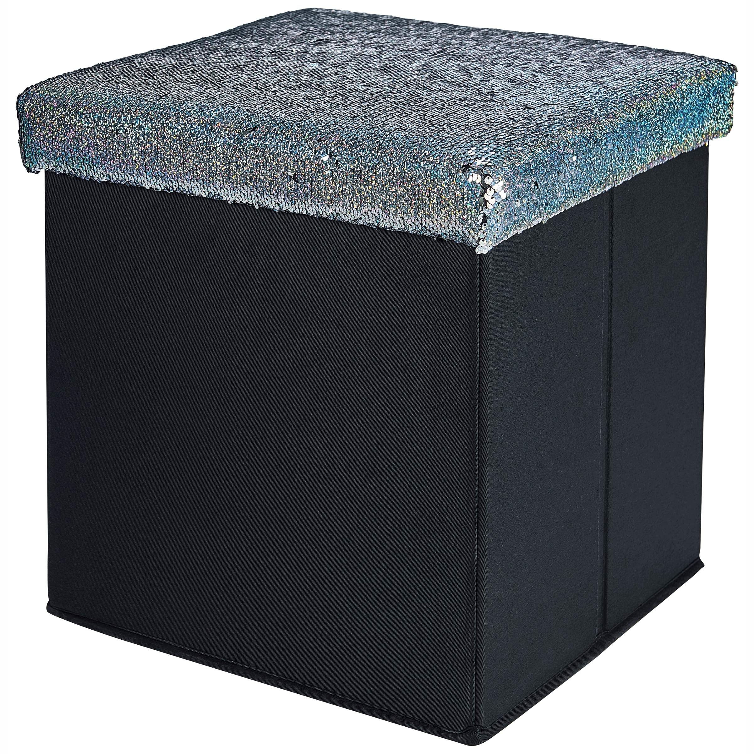 Featured Photo of 15 Collection of Ottomans with Sequins
