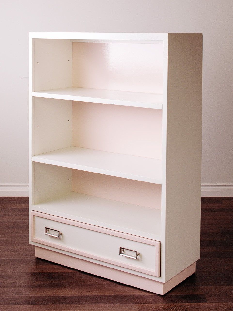 Max Bookcase In Light Pink And Whitenewport Cottages With Regard To Light Pink Bookcases (View 4 of 15)