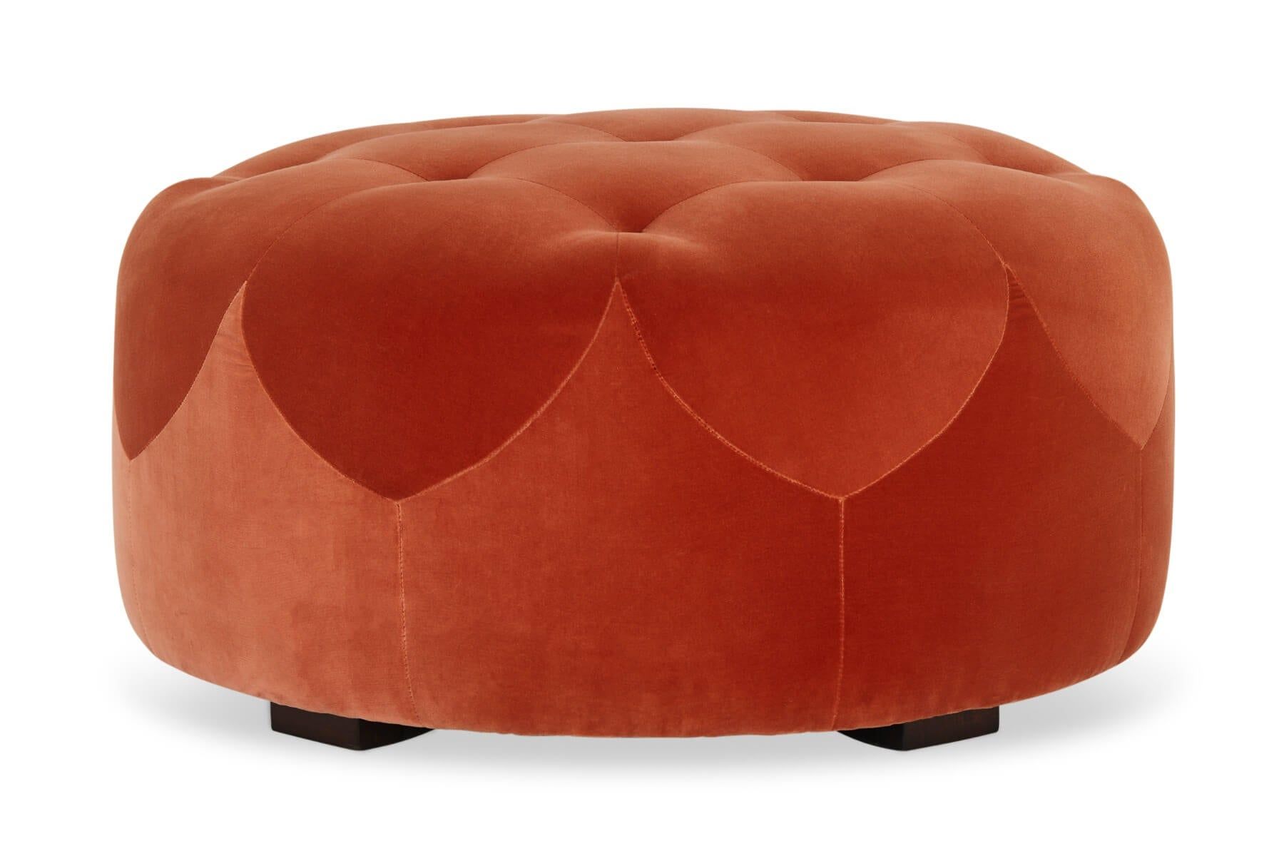 Featured Photo of 15 Best Collection of Orange Ottomans
