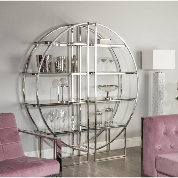 Mirrored Bookcase | Wayfair.co.uk Intended For Mirrored Glass Bookcases (Photo 12 of 15)