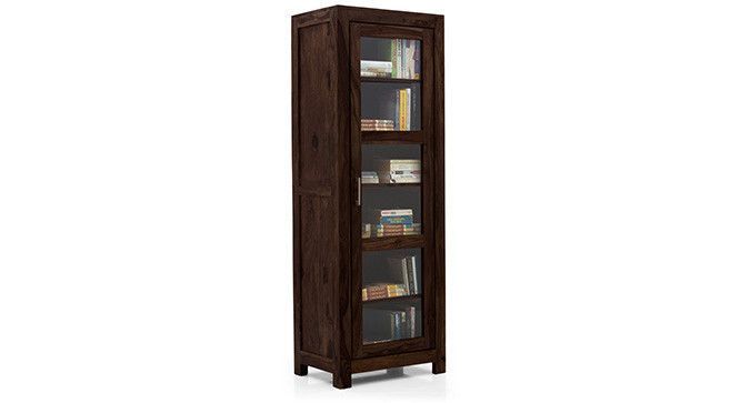 Murano Solid Wood Bookshelf/display Unit | Solid Wood Bookshelf, Door  Displays, Display Cabinet Throughout Single Door Bookcases (View 7 of 15)