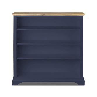Navy Blue Bookcases & Room Dividers | Furniture.co.uk Throughout Blue Wood Bookcases (Photo 7 of 15)