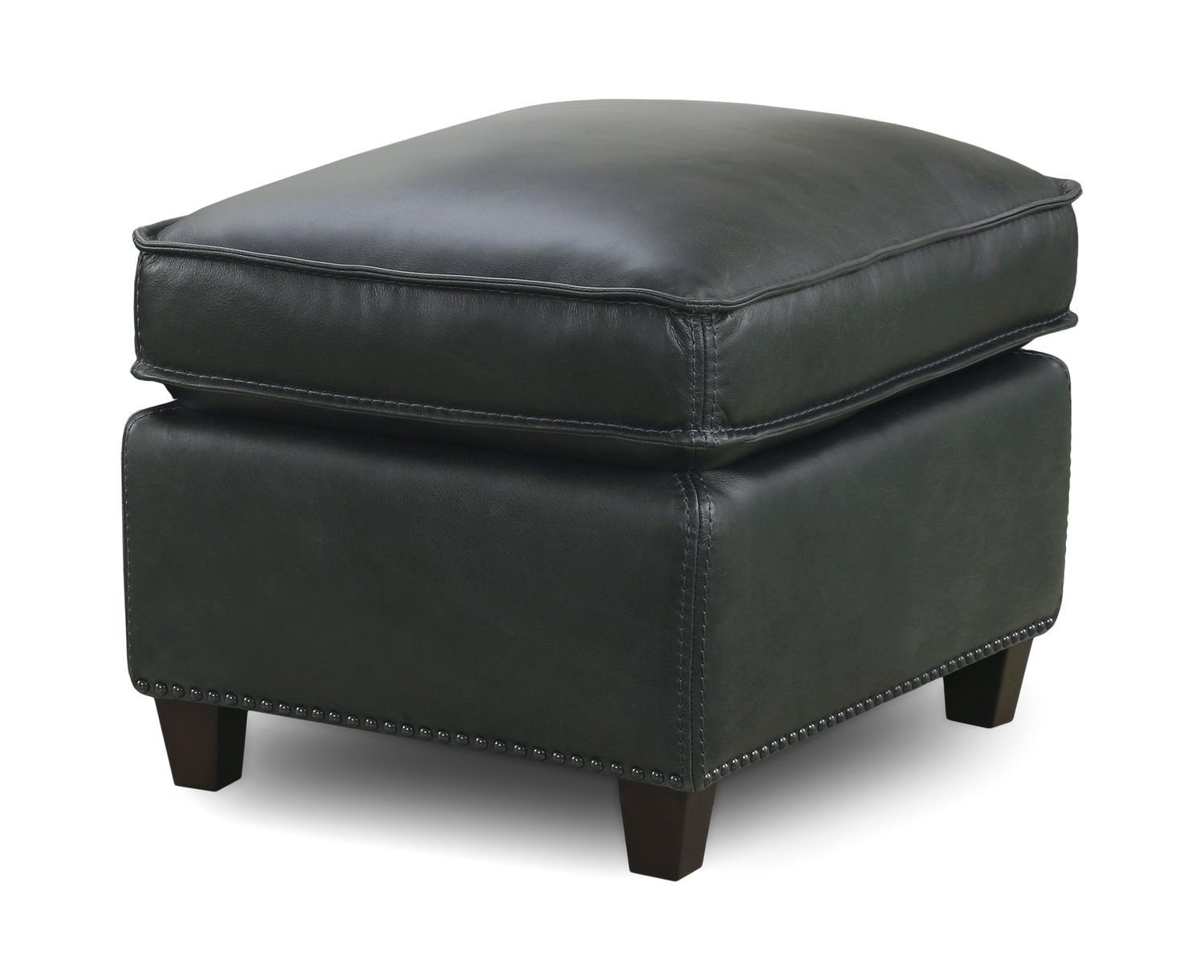 Pivot Leather Ottomanthomas Cole Designs | Hom Furniture Regarding Beige Thomas Ottomans (View 10 of 15)