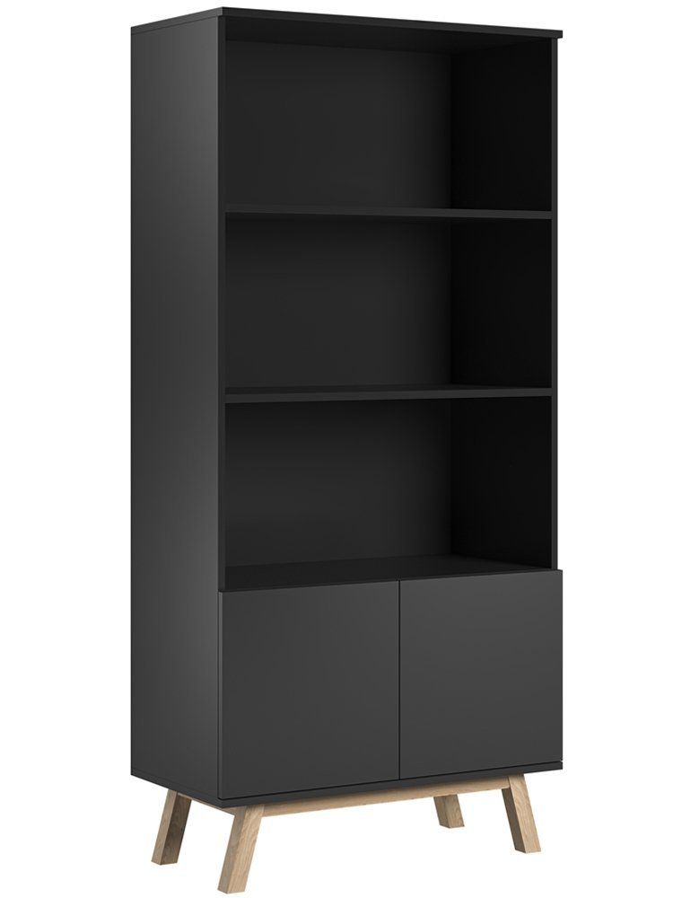 Polish Furniture Trend Home.co.uk With Regard To Matte Black Bookcases (Photo 2 of 15)