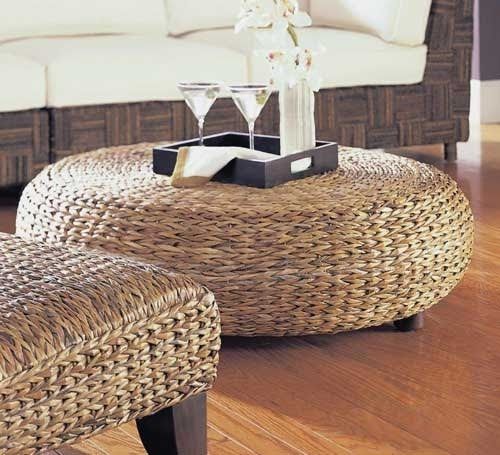 Rattan Ottomans – Ideas On Foter With Rattan Ottomans (View 4 of 15)