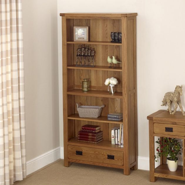Featured Photo of 2024 Popular Five-shelf Bookcases with Drawer