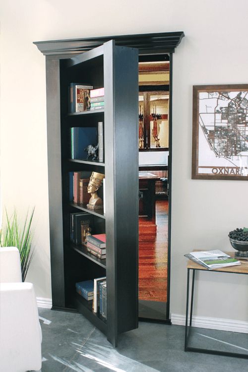 Secret Bookcase Door – Buy Now – Secure & Hidden | Hidden Door Store Intended For Bookcases With Doors (View 7 of 15)