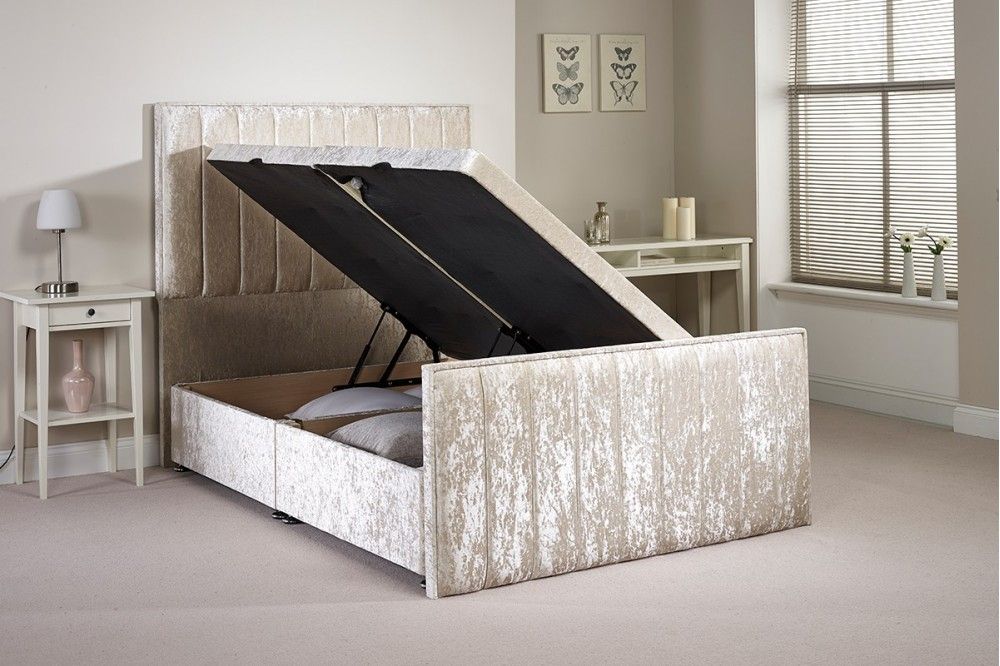 Single Buxley Side Opening Ottoman Bed Inside Single Ottomans (View 15 of 15)