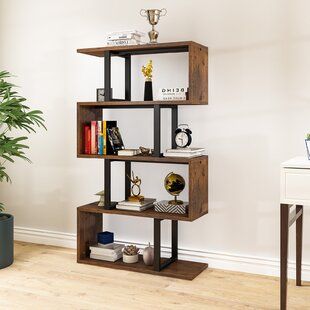 Square Bookshelf | Wayfair Throughout Square Iron Bookcases (View 8 of 15)