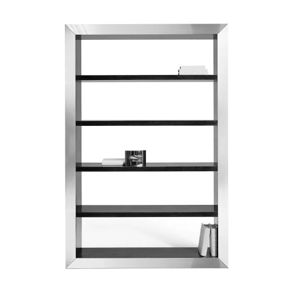 Stainless Steel Bookcase | Artesmoble Intended For Stainless Steel Bookcases (View 2 of 15)