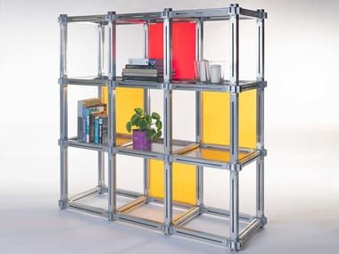Stainless Steel Bookcases | Archiproducts Regarding Stainless Steel Bookcases (View 11 of 15)