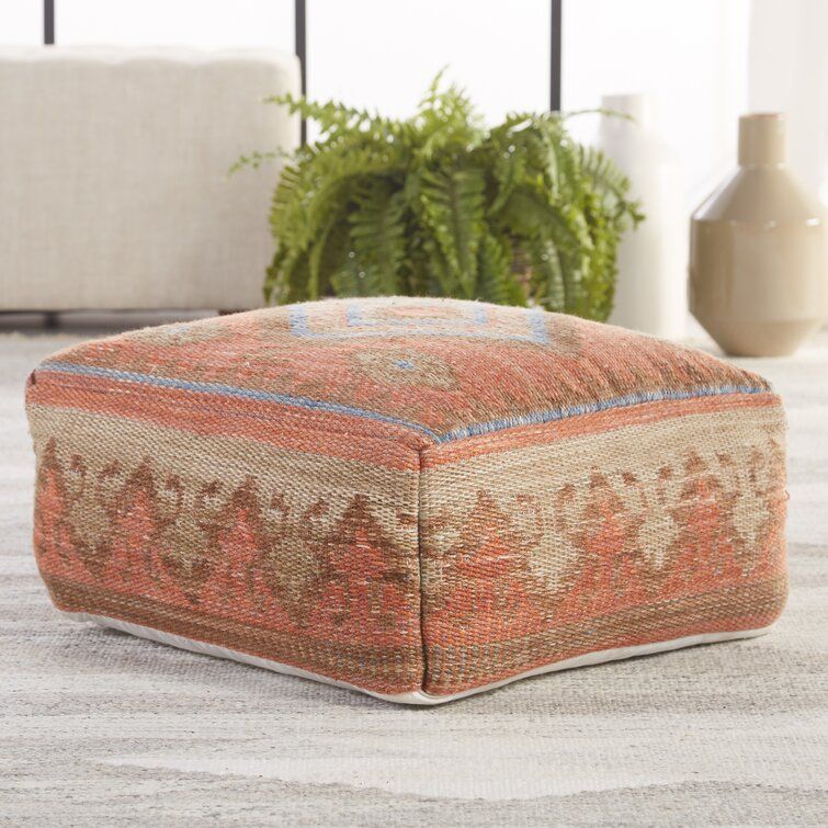 Steelside™ Mayer Outdoor Ottoman With Cushion & Reviews | Wayfair Regarding Ottomans With Cushion (Photo 1 of 15)