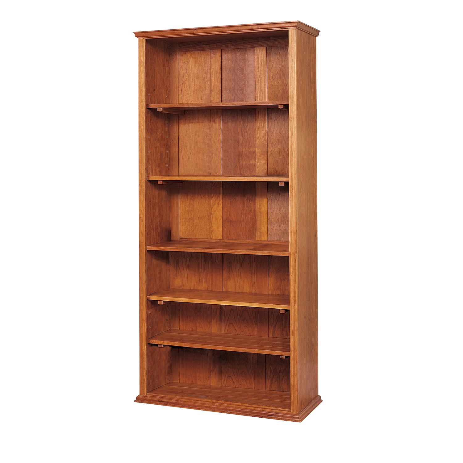 Tall Bookcase – Thos. Moser Pertaining To Cherry Bookcases (Photo 13 of 15)