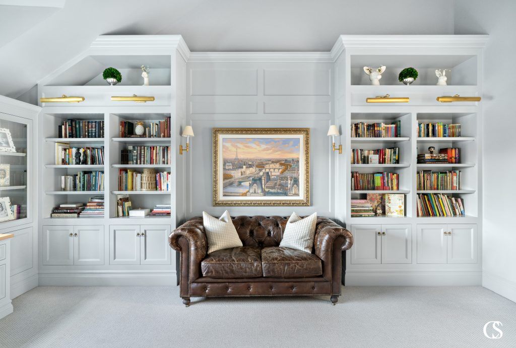 The Many Benefits Of Built In Bookshelves – Christopher Scott Cabinetry With Regard To Bookcases With Shelves And Cabinet (View 7 of 15)