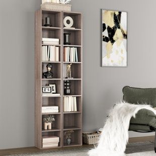 Tower Bookcase | Wayfair Pertaining To 14 Inch Tower Bookcases (View 5 of 15)