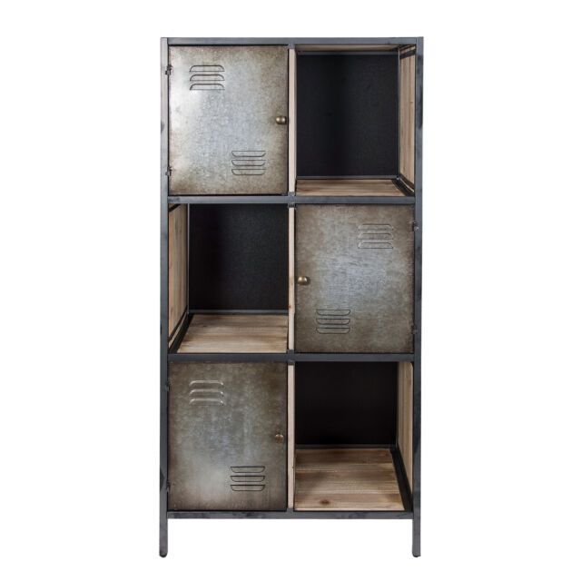 Varaluz 4fst0201 Jayce Bookcase Weathered Steel And Coastal Wash For Sale  Online | Ebay In Weathered Steel Bookcases (View 7 of 15)