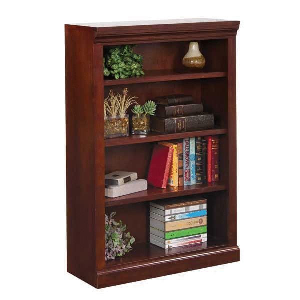 Versailles Cherry Bookcase – 3 Shelf Jcv3248 | Afw Pertaining To Cherry Bookcases (View 7 of 15)