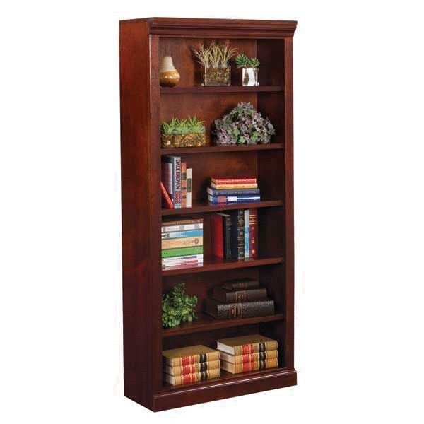 Versailles Cherry Bookcase – 5 Shelf Jcv3272 | Kurio King | Afw Pertaining To Cherry Bookcases (View 4 of 15)