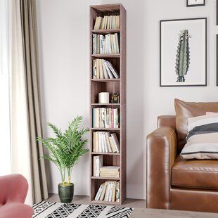 Very Narrow Bookcase | Wayfair Intended For Narrow Bookcases (Photo 15 of 15)