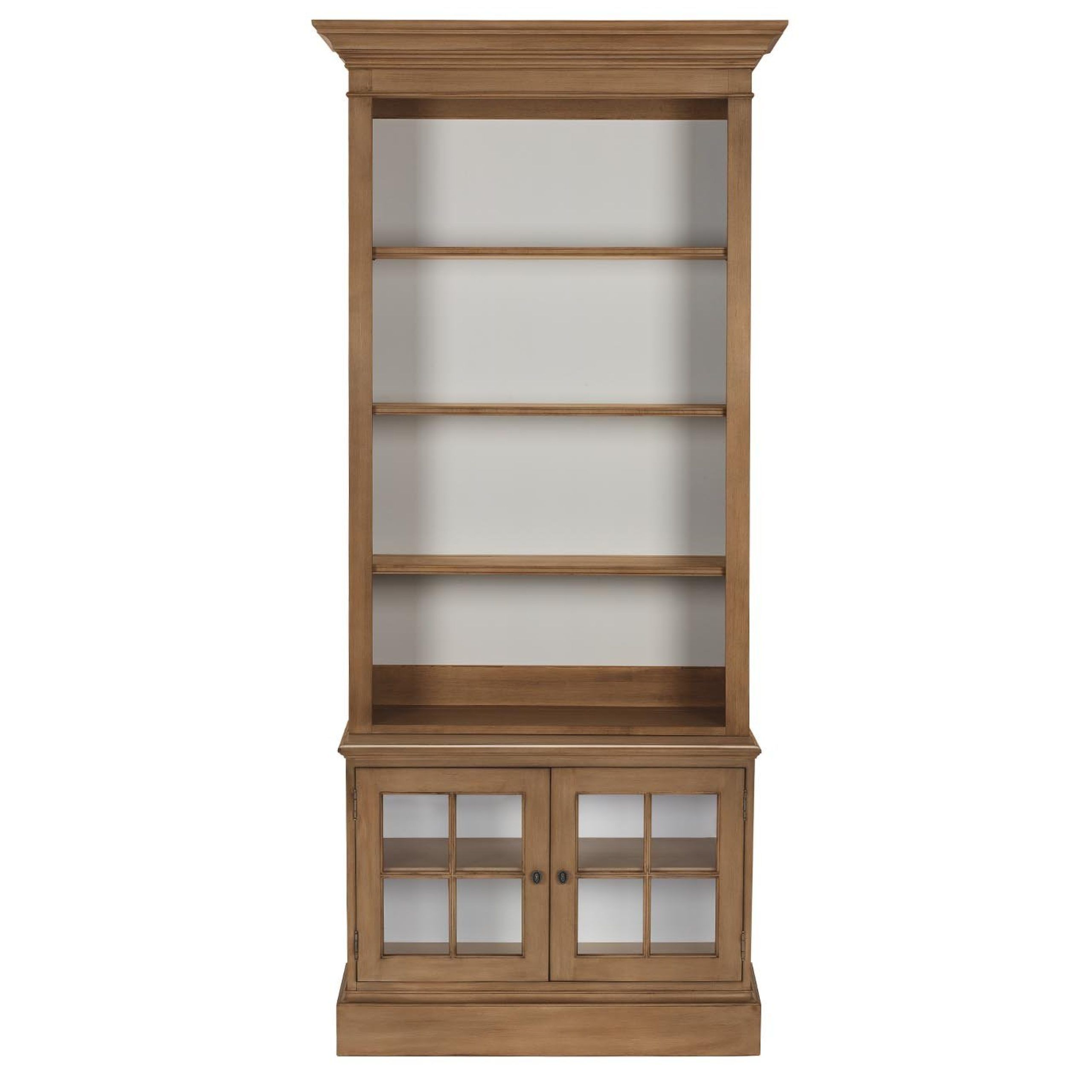 Villa Library Bookcase With Open Shelves | Ethan Allen Intended For Bookcases With Open Shelves (View 14 of 15)